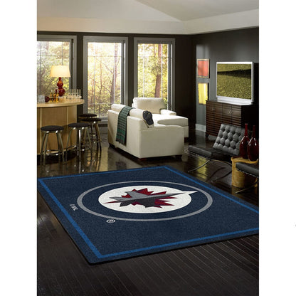 Imperial - NHL Winnipeg Jets 8x11 Spirit Rug - IMP  529-4007 view 3