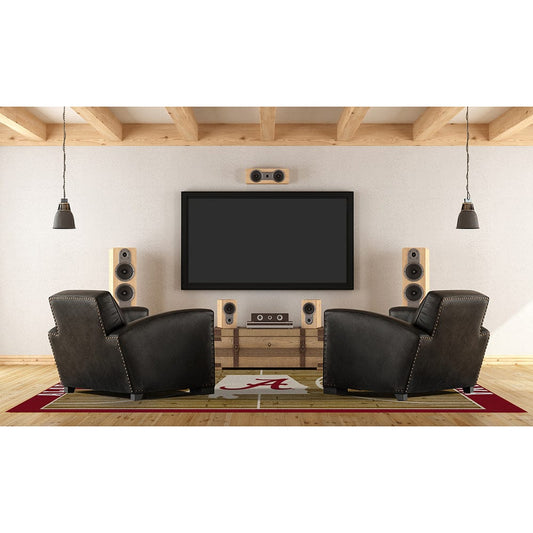 Imperial - University Of Alabama 6x8 Courtside Rug - IMP  555-3001 view 2