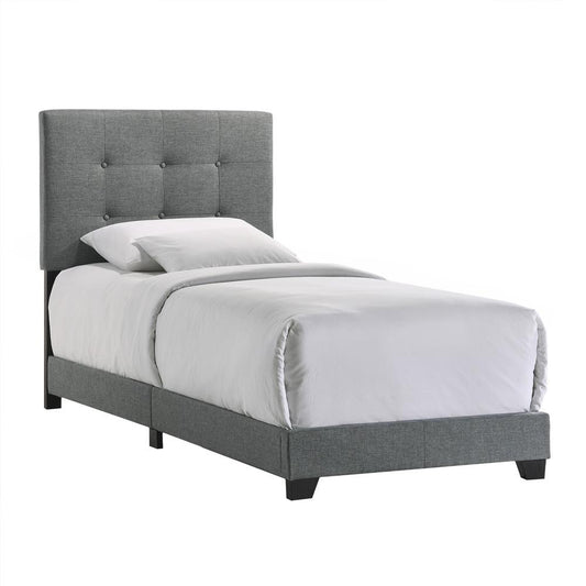 Intercon Furniture - Addyson Twin UPH Bed - UB-BR-ADYTWN-GNM-C veiw 1
