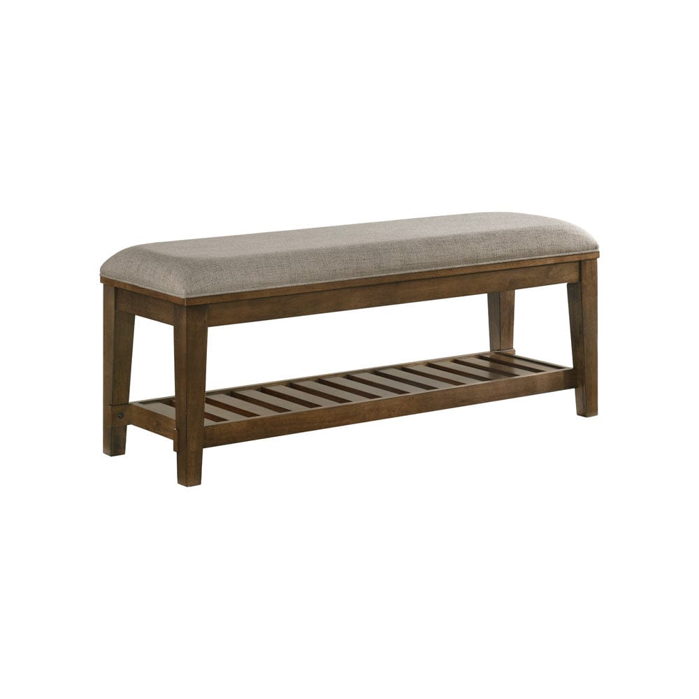 Intercon Furniture - Andover Bench  in Walnut - AO-BR-5550B-WAL-C view 1