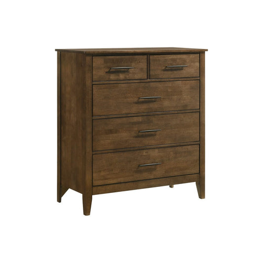 Intercon Furniture - Andover Chest  in Walnut - AO-BR-5505-WAL-C view 1