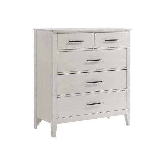 Intercon Furniture - Andover Chest  in White - AO-BR-5505-WHT-C view 1