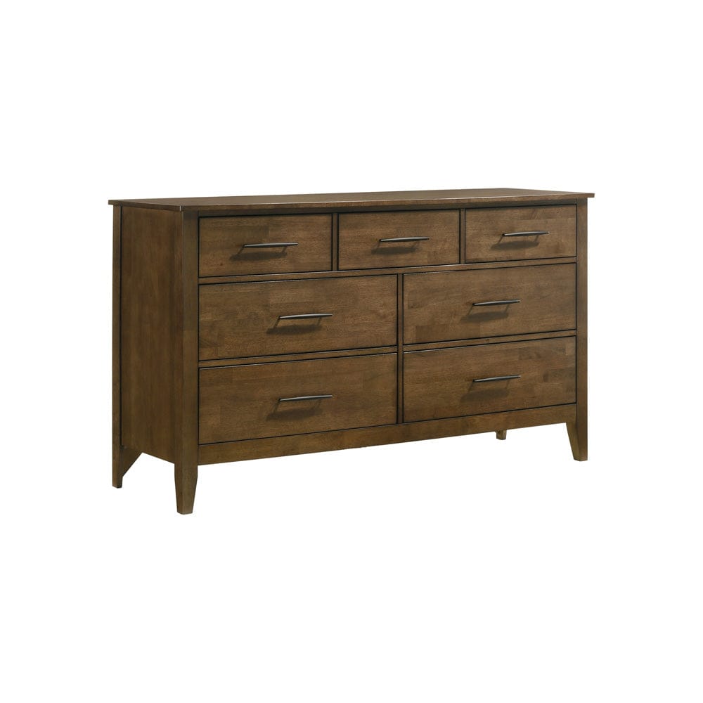 Intercon Furniture - Andover Dresser  in Walnut - AO-BR-5507-WAL-C view 1