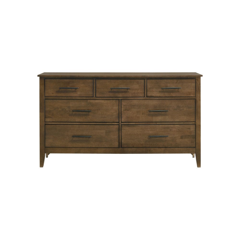 Intercon Furniture - Andover Dresser  in Walnut - AO-BR-5507-WAL-C view 2