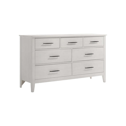 Intercon Furniture - Andover Dresser  in White - AO-BR-5507-WHT-C view 1