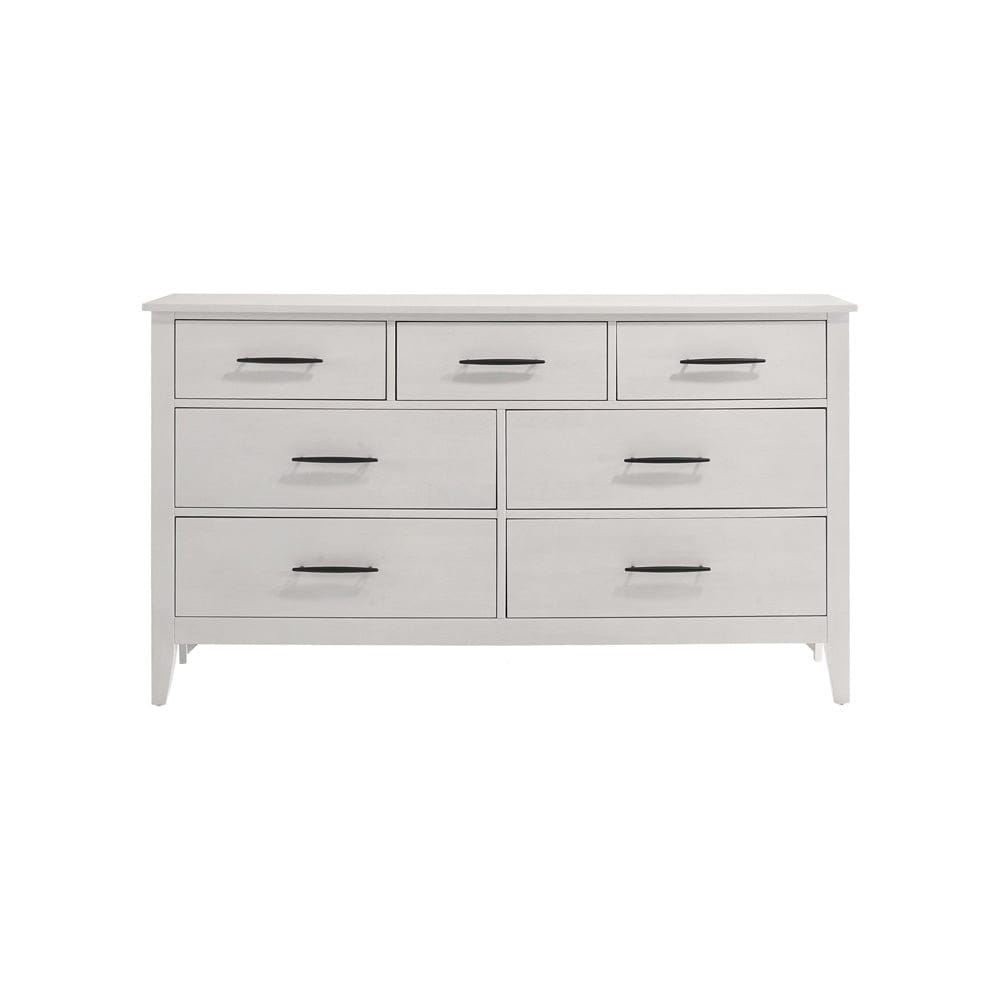 Intercon Furniture - Andover Dresser  in White - AO-BR-5507-WHT-C view 2