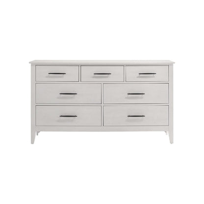 Intercon Furniture - Andover Dresser  in White - AO-BR-5507-WHT-C view 2