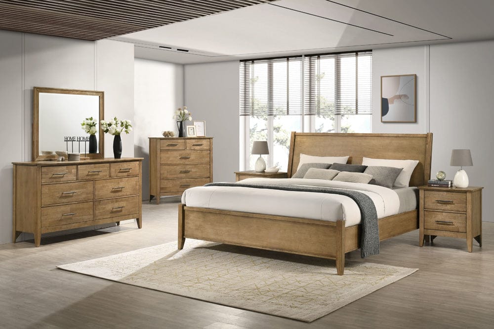 Intercon Furniture - Andover Mirror  in Maple - AO-BR-5591-MPL-C view 5