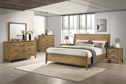 Intercon Furniture - Andover Mirror  in Maple - AO-BR-5591-MPL-C view 5
