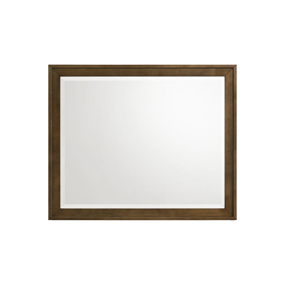Intercon Furniture - Andover Mirror  in Walnut - AO-BR-5591-WAL-C view 2