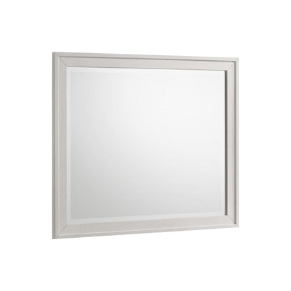 Intercon Furniture - Andover Mirror  in White - AO-BR-5591-WHT-C view 1