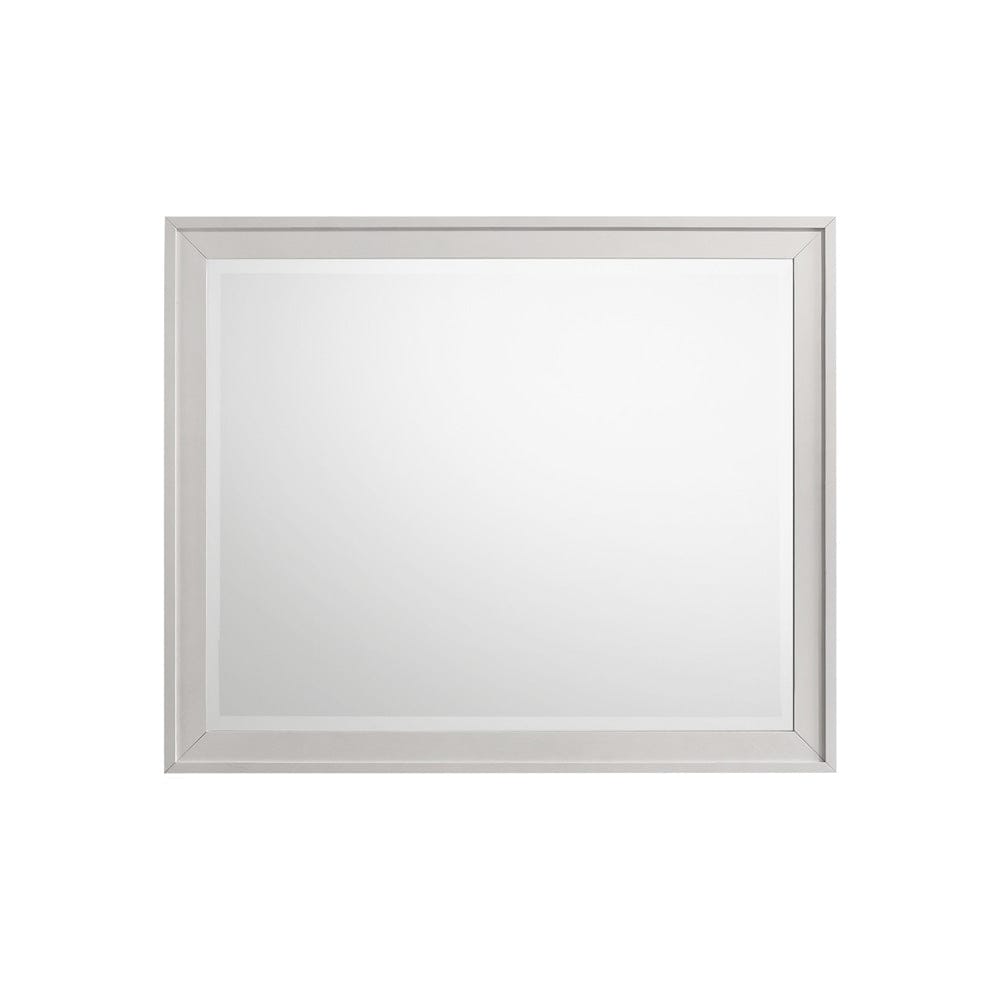 Intercon Furniture - Andover Mirror  in White - AO-BR-5591-WHT-C view 2