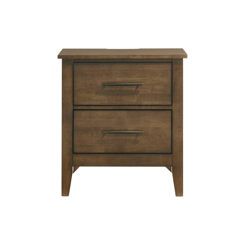 Intercon Furniture - Andover Nightstand  in Walnut - AO-BR-5502-WAL-C view 2