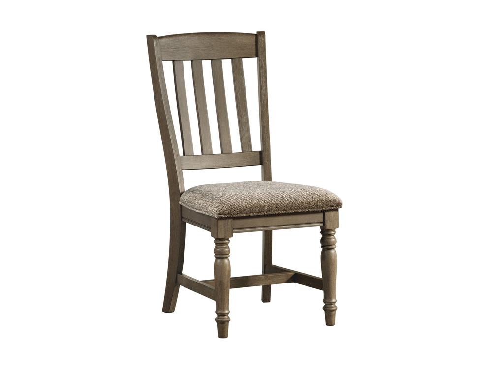 Intercon Furniture - Balboa Park S/C, Slat Chair (Set of 2) -BI-CH-860C-RDO-RTA veiw 1