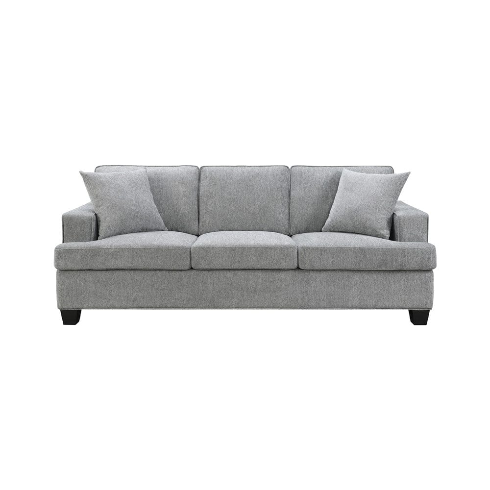 Intercon Furniture - Baldwin Sofa w/2 Pillows in Dalton Graphite - SY-SF-BWN84-GPH-C view 1