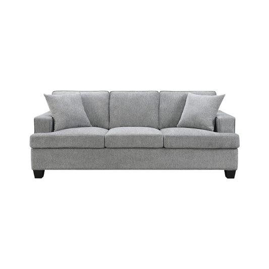 Intercon Furniture - Baldwin Sofa w/2 Pillows in Dalton Graphite - SY-SF-BWN84-GPH-C view 1