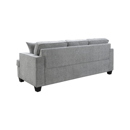 Intercon Furniture - Baldwin Sofa w/2 Pillows in Dalton Graphite - SY-SF-BWN84-GPH-C view 3