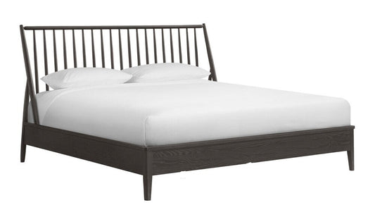 Intercon Furniture - Bayside Completed King Spindle Bed in Black Finish veiw 1