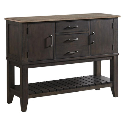 Intercon Furniture - Beacon Server, 52.5 x 18 x 39.25 - BE-CA-5218-BWA-C veiw 1