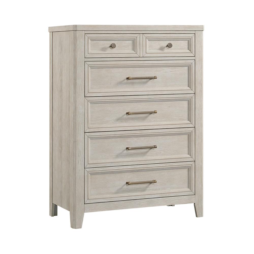 Intercon Furniture - Carlson Chest, 5 Drawer - CR-BR-9705-WSL-C view 1
