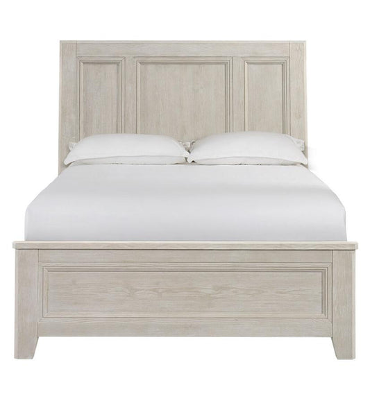 Intercon Furniture - Carlson Complete Queen Standard Bed in Washed Linen Finish veiw 1