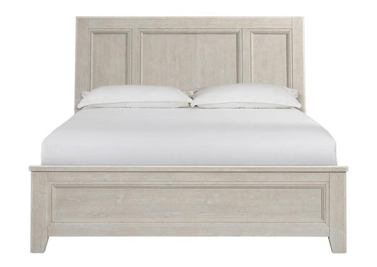 Intercon Furniture - Carlson Completed King Standard Bed in Washed Linen Finish veiw 1