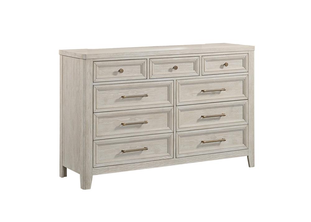 Intercon Furniture - Carlson Dresser, 9 Drawer - CR-BR-9709-WSL-C view 1