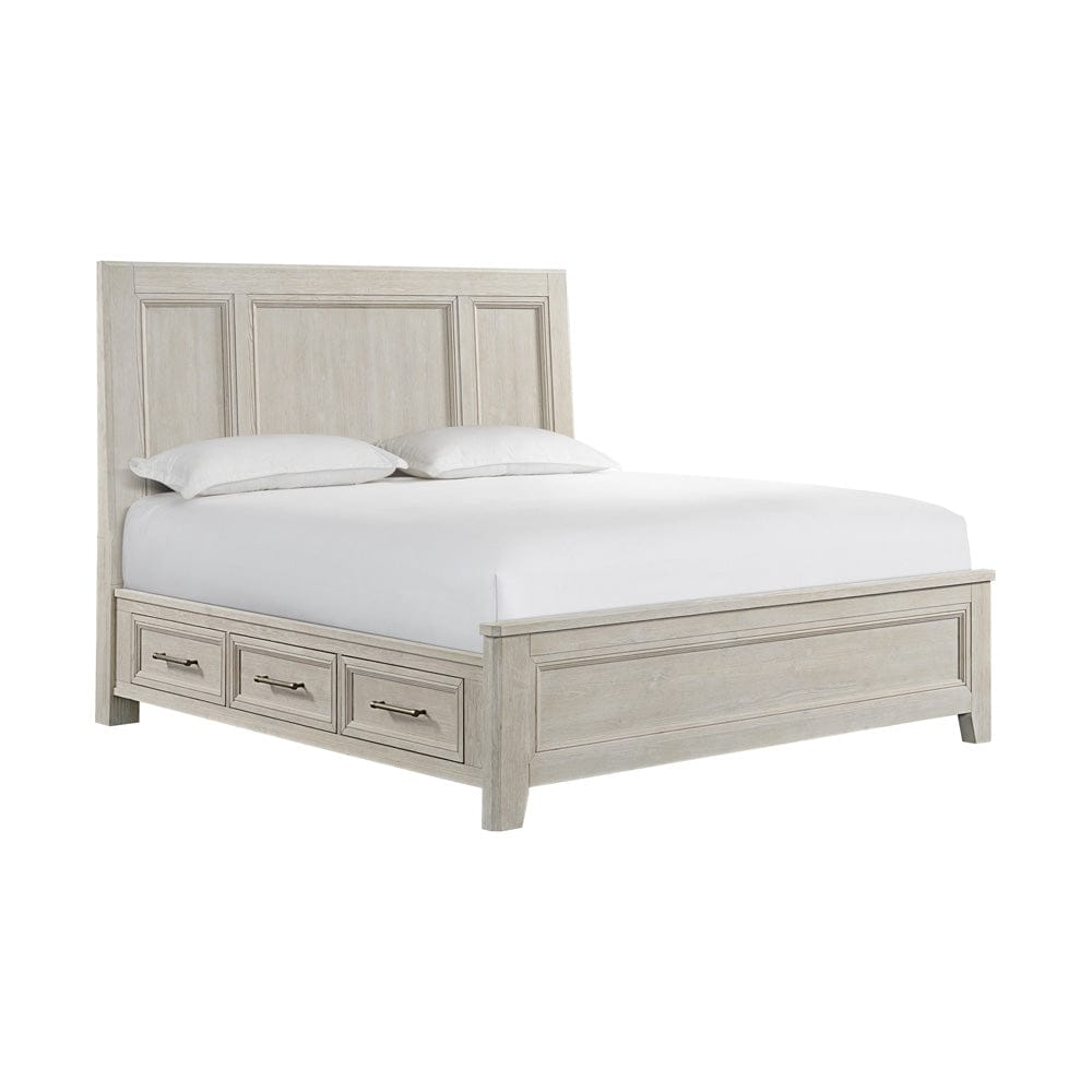 Intercon Furniture - Carlson King Storage Bed in Washed Linen - CR-BR-9765KS-WSL-C view 1
