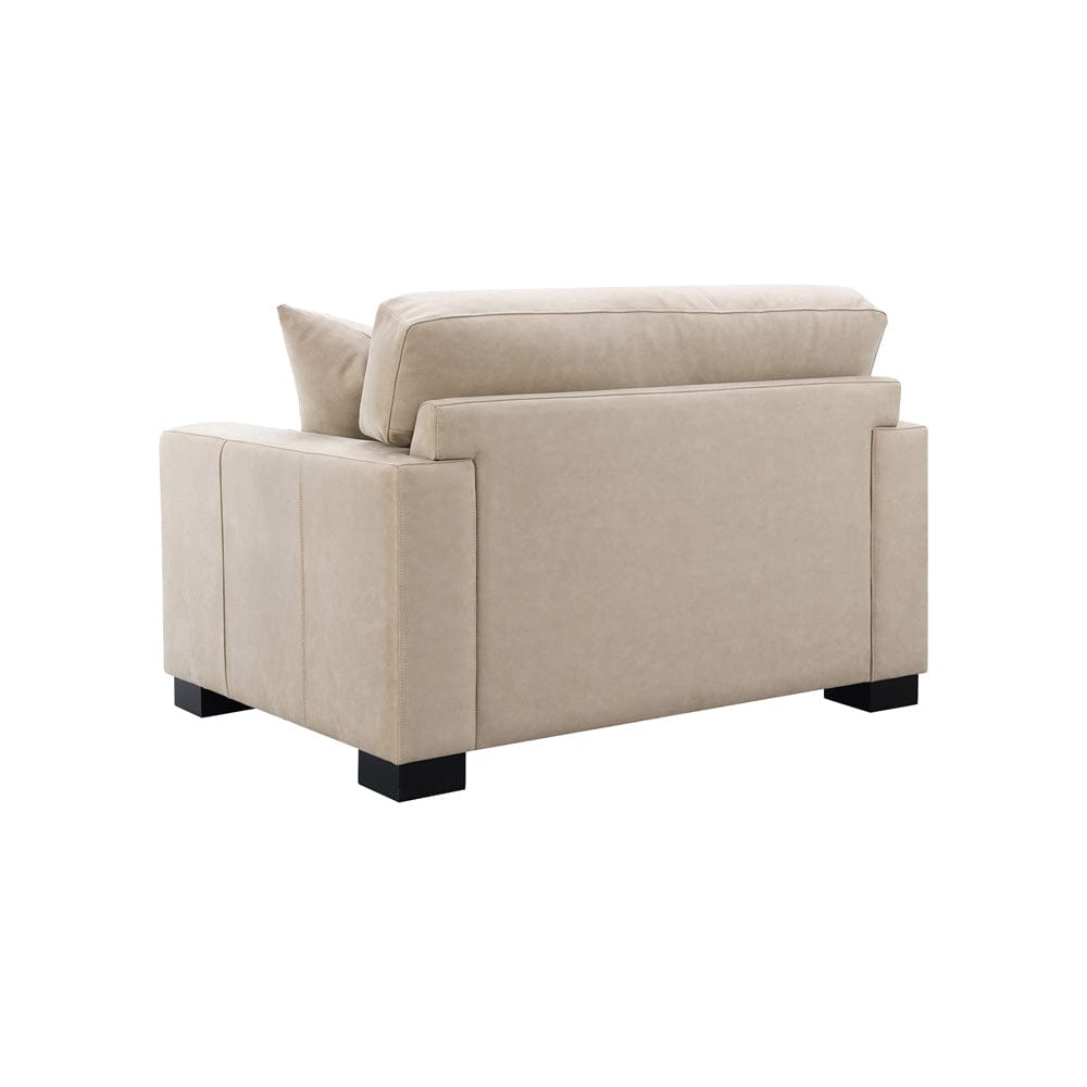 Intercon Furniture - Dexter Double Chair w/2 Pillows in Taupe - SY-CH-DXT52-TAU-C view 3