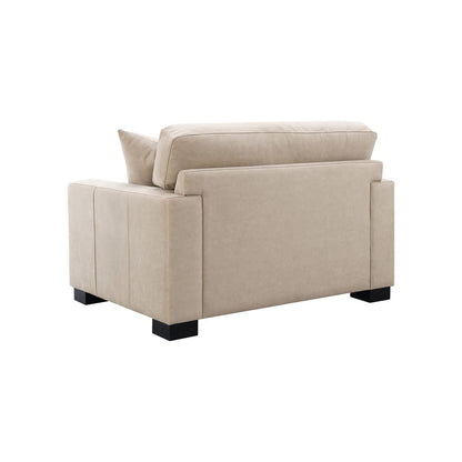 Intercon Furniture - Dexter Double Chair w/2 Pillows in Taupe - SY-CH-DXT52-TAU-C view 3