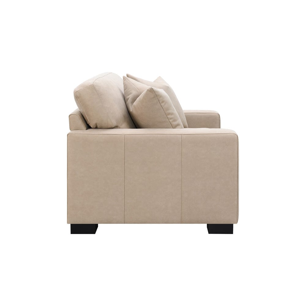 Intercon Furniture - Dexter Double Chair w/2 Pillows in Taupe - SY-CH-DXT52-TAU-C view 4