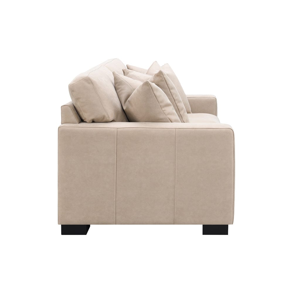 Intercon Furniture - Dexter Loveseat w/4 Pillows in Taupe - SY-LS-DXT69-TAU-C view 4