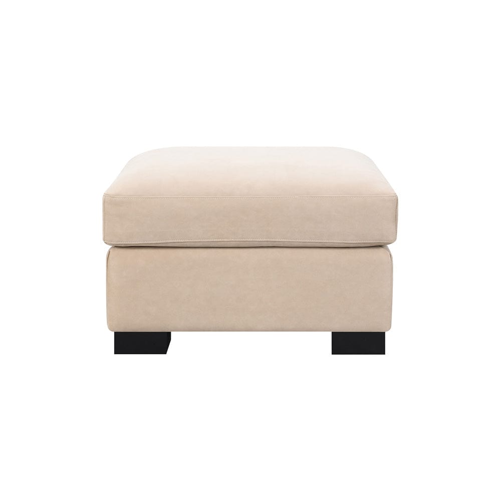 Intercon Furniture - Dexter Ottoman in Taupe - SY-OT-DXT38-TAU-C view 1