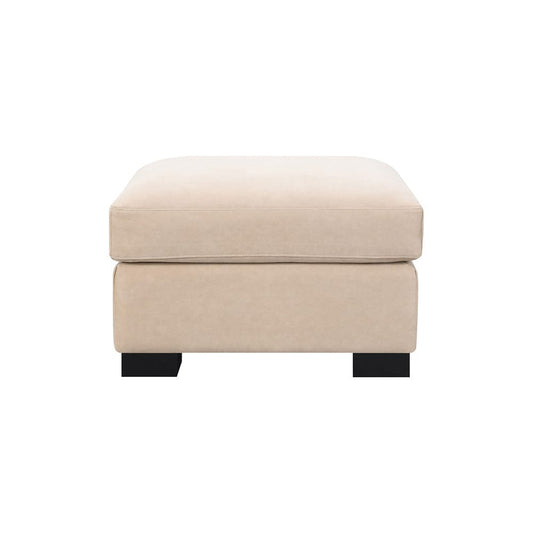 Intercon Furniture - Dexter Ottoman in Taupe - SY-OT-DXT38-TAU-C view 1