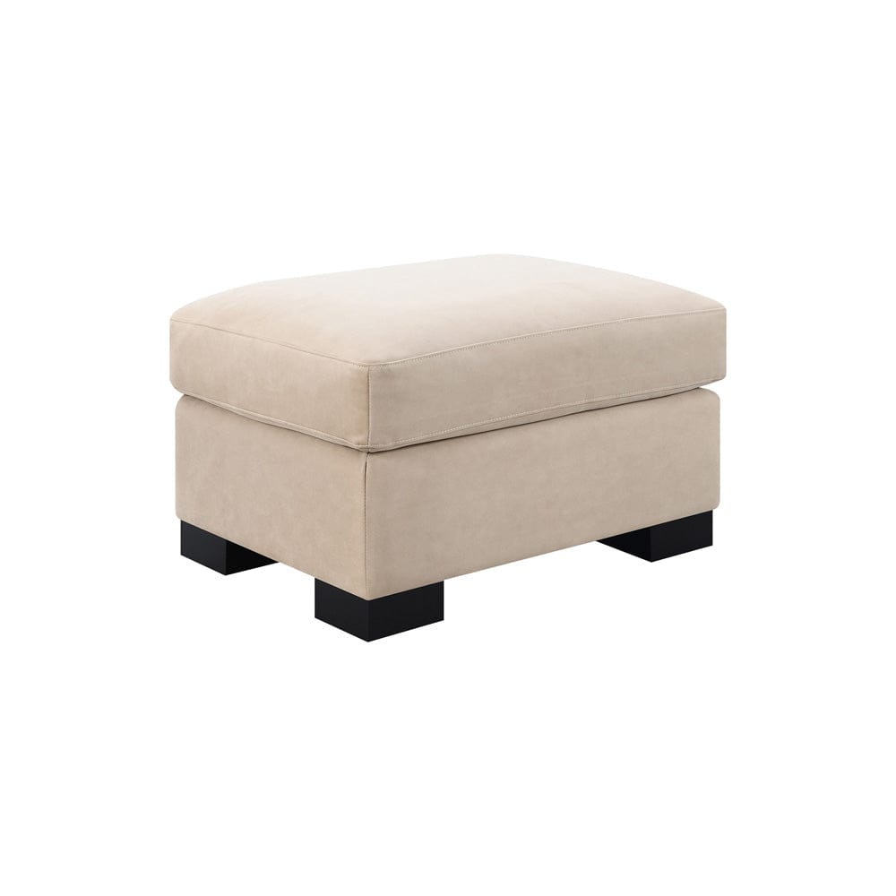 Intercon Furniture - Dexter Ottoman in Taupe - SY-OT-DXT38-TAU-C view 2