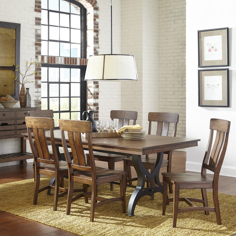 Intercon Furniture - District Dining Table in Copper - DT-TA-4296-CCR-C view 2