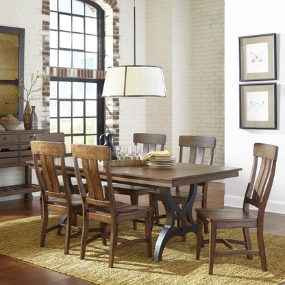 Intercon Furniture - District Dining Table in Copper - DT-TA-4296-CCR-C view 2