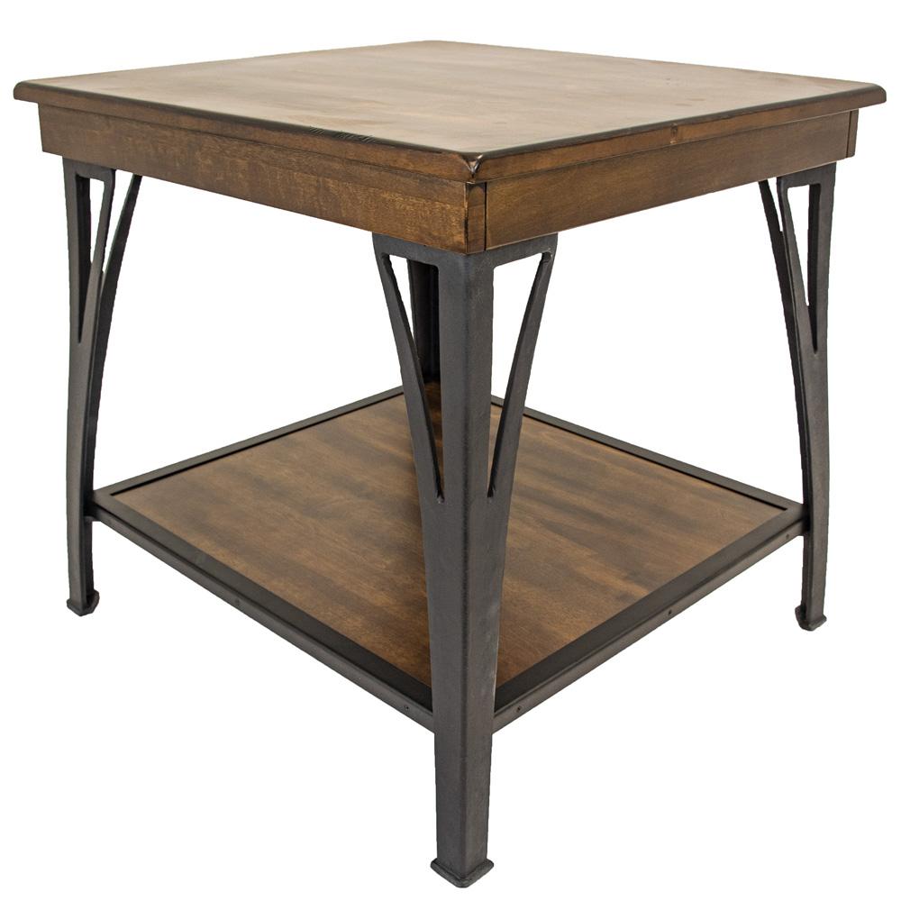 Intercon Furniture - District (The) End Table, 24 x 26 x 24 - DT-TA-2426-CCR-C view 1