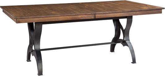 Intercon Furniture - District (The) Industrial Metal Table in Copper Finish view 1