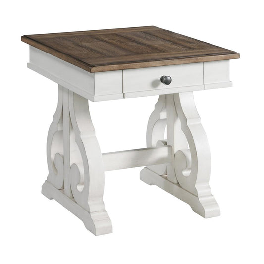 Intercon Furniture - Drake End Table, 22x26x24 - DK-TA-2224-RFO-C veiw 1
