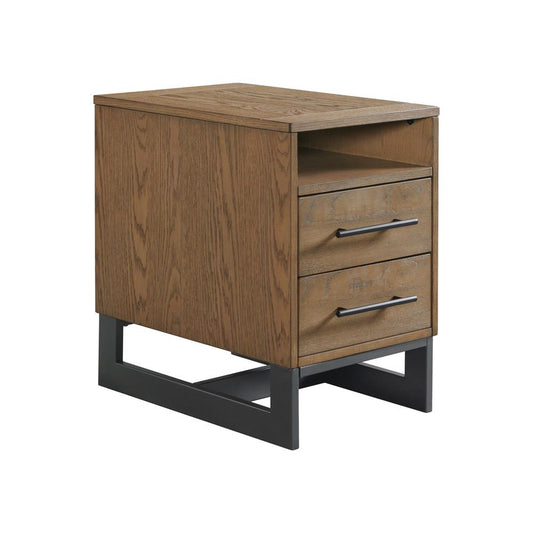 Intercon Furniture - Eden 16 Chairside Table - ED-TA-1624-DNE-C veiw 1