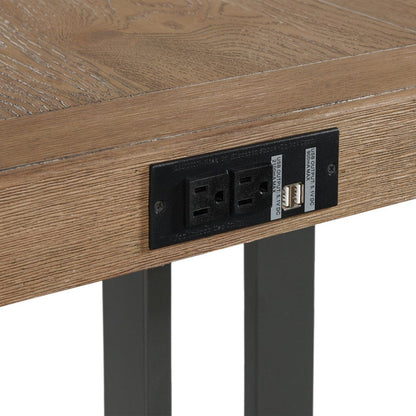 Intercon Furniture - Eden Sofa Bar Table in Dune - ED-TA-7223-DNE-C view 3