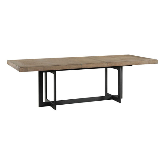 Intercon Furniture - Eden Trestle Table in Dune - ED-TA-4098-DNE-C view 1