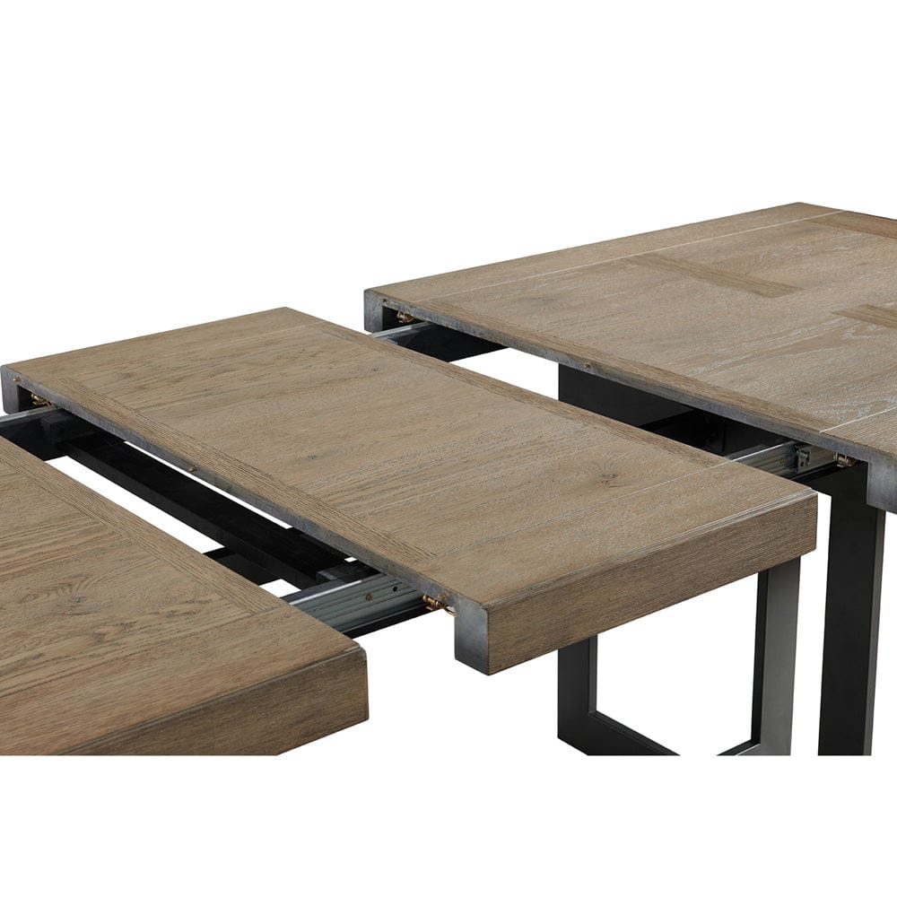 Intercon Furniture - Eden Trestle Table in Dune - ED-TA-4098-DNE-C view 4