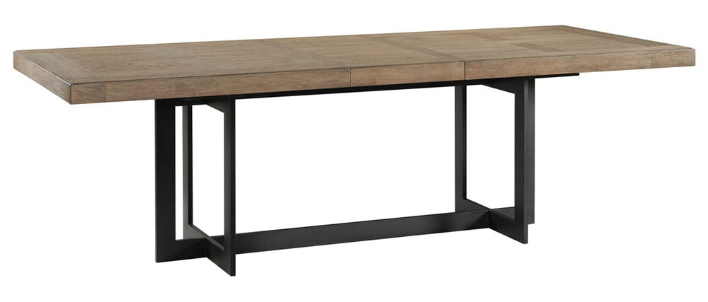 Intercon Furniture - Eden Trestle Table in Dune Finish veiw 1