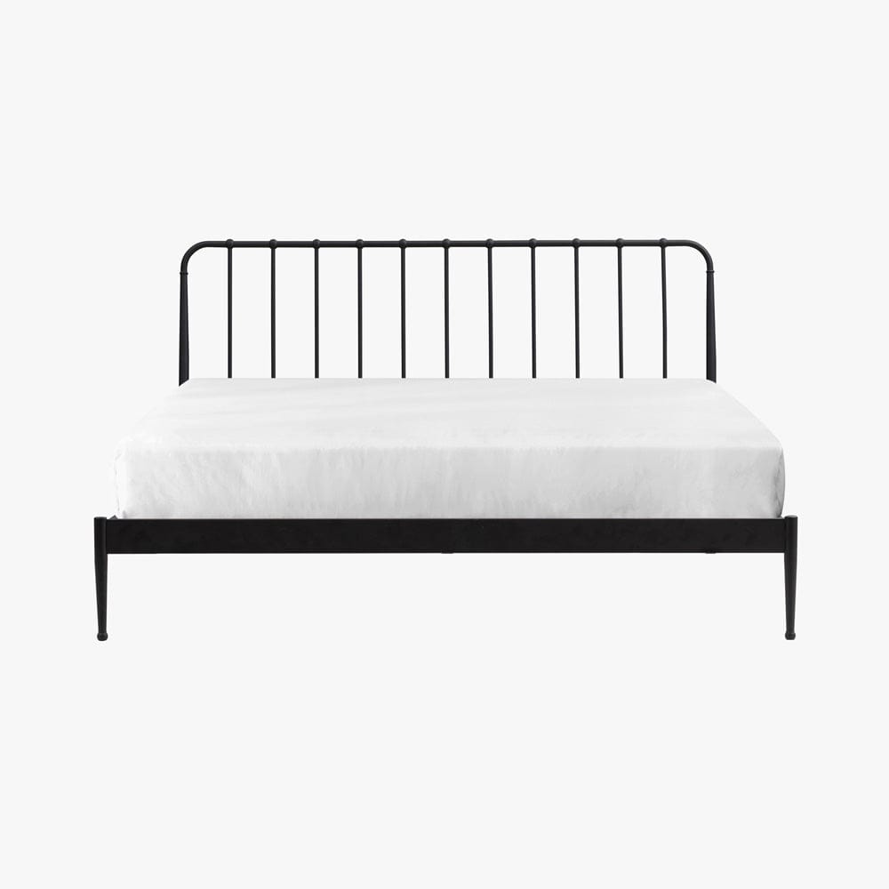 Intercon Furniture - Farmhouse King Metal Bed in Matte - MB-BR-FRMKNG-MTE-C view 3