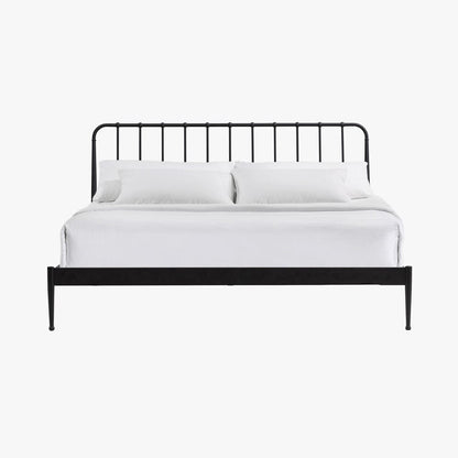 Intercon Furniture - Farmhouse King Metal Bed in Matte - MB-BR-FRMKNG-MTE-C view 4