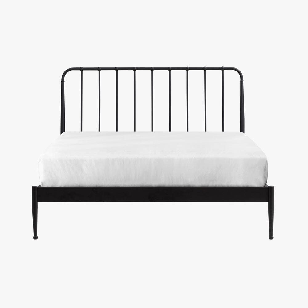 Intercon Furniture - Farmhouse Queen Metal Bed in Matte - MB-BR-FRMQEN-MTE-C view 4