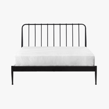 Intercon Furniture - Farmhouse Queen Metal Bed in Matte - MB-BR-FRMQEN-MTE-C view 4