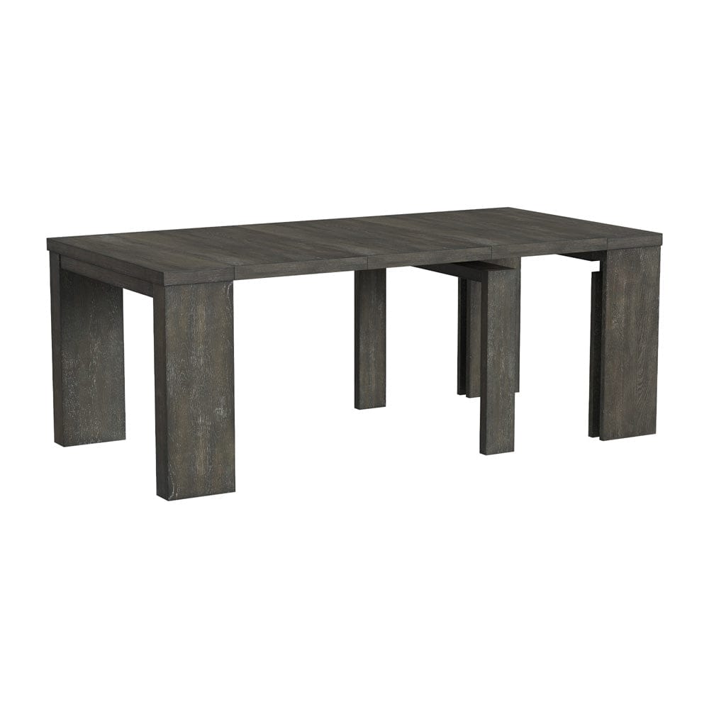 Intercon Furniture - Flex Dining Table  in Reclaimed Chevron - FX-TA-40120-RCV-C view 4